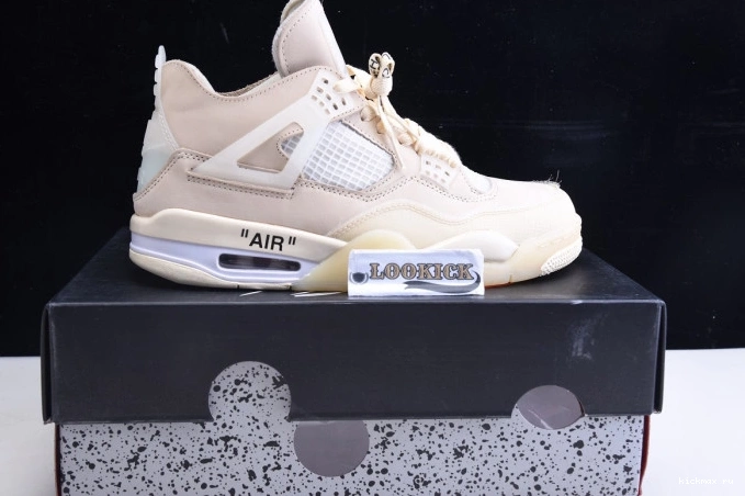 Rep MAX Sail x CV9388-100 Off-White Air 4 Jordan 0814